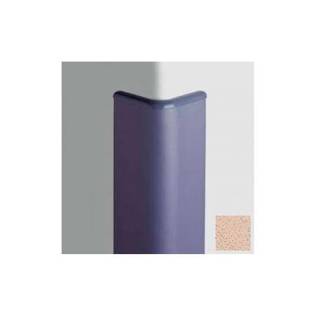 Pawling Surface Mounted Corner Guard Bullnose 90Deg, 3'' Wings, 4'H W/Caps, Mojave Sand CG-30-4-379